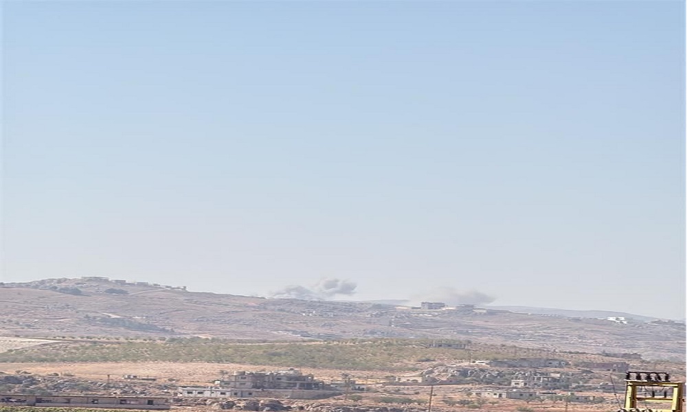 بالفيديو: غارات إسرائيلية تستهدف البقاع