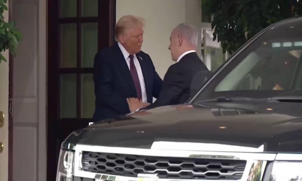 ترامب يستقبل نتنياهو في البيت الأبيض
