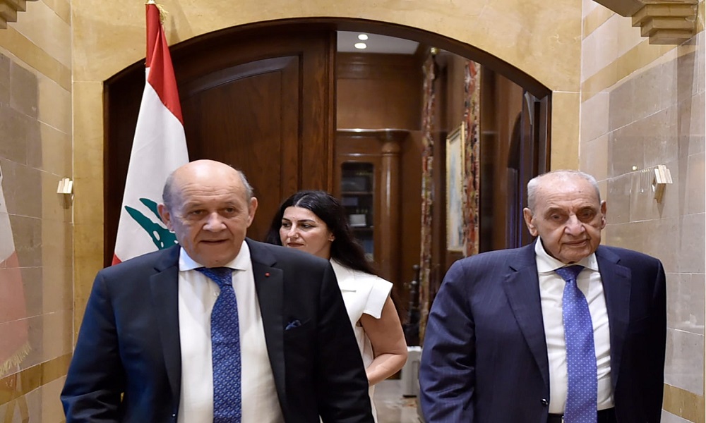 بري تابع التطورات مع لودريان