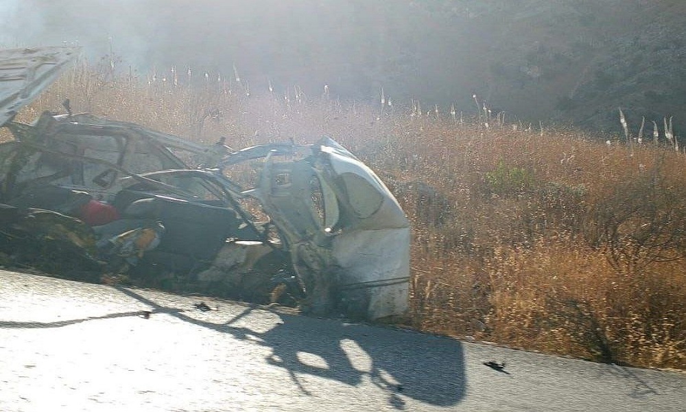 بالفيديو: استهداف “رابيد” على طريق الخردلي