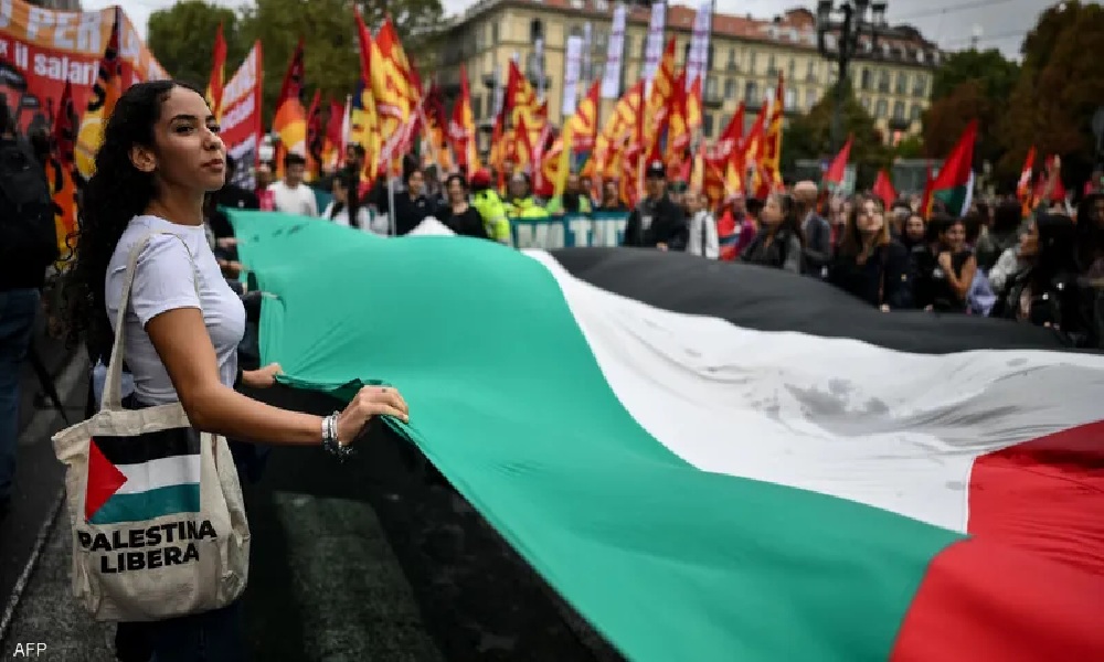 مظاهرات وإضرابات تشل إيطاليا