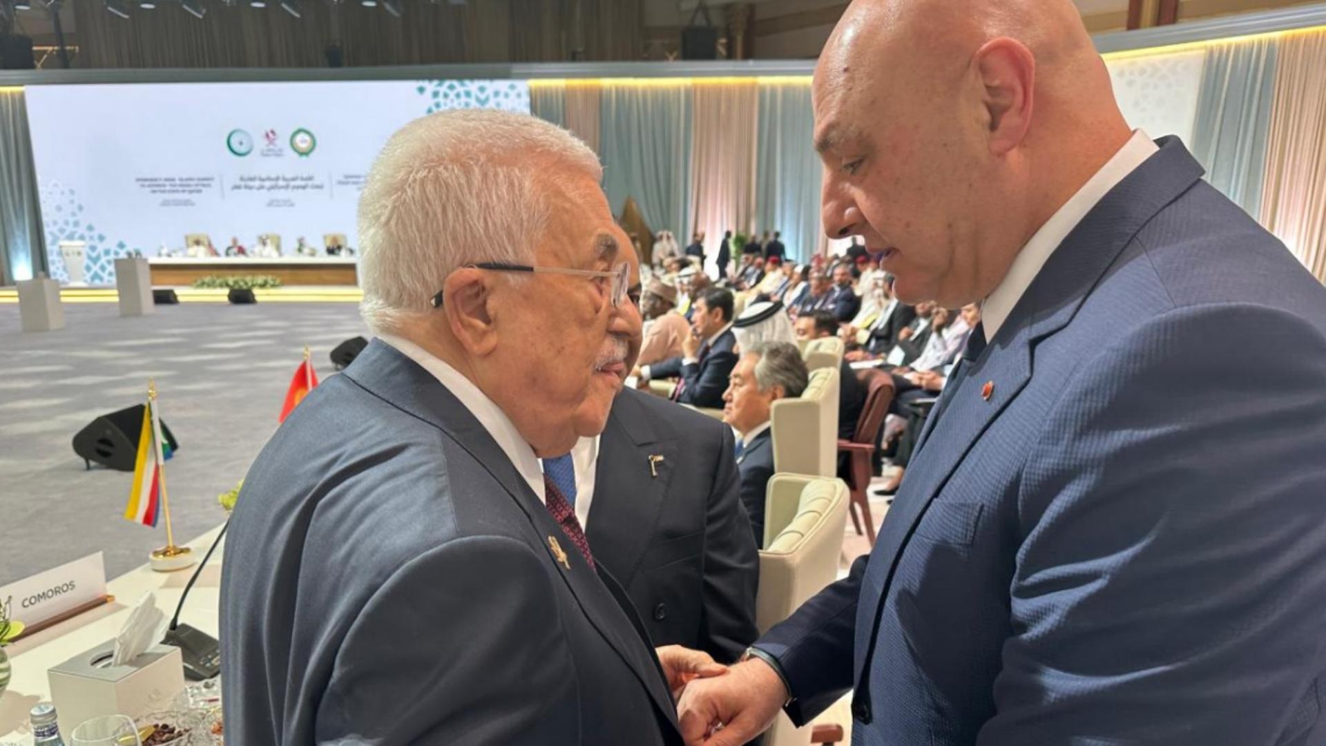 ماذا دار بين عون والرئيس الفلسطيني؟