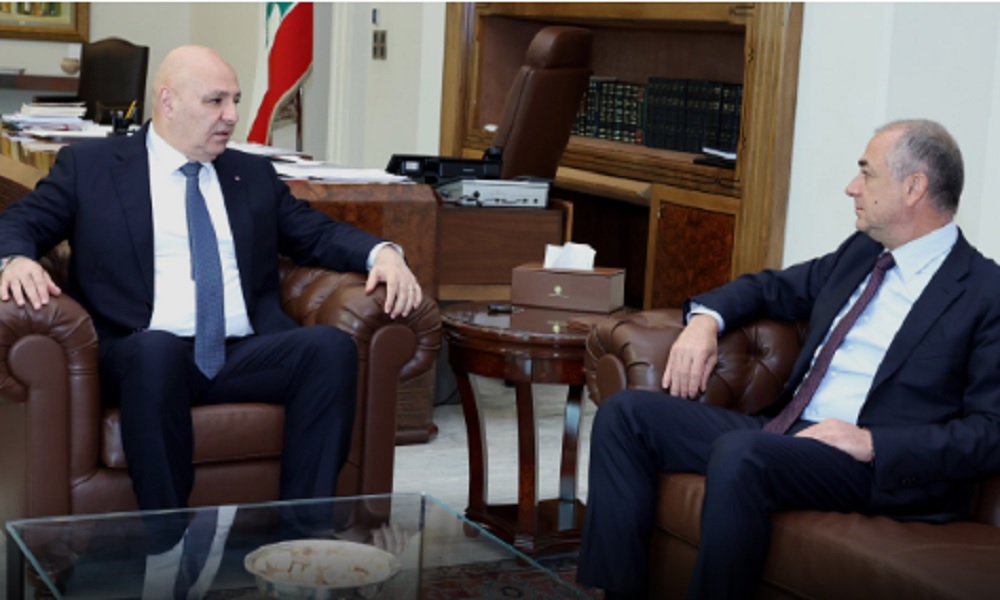 جلسة الجمعة بين عون وبو صعب