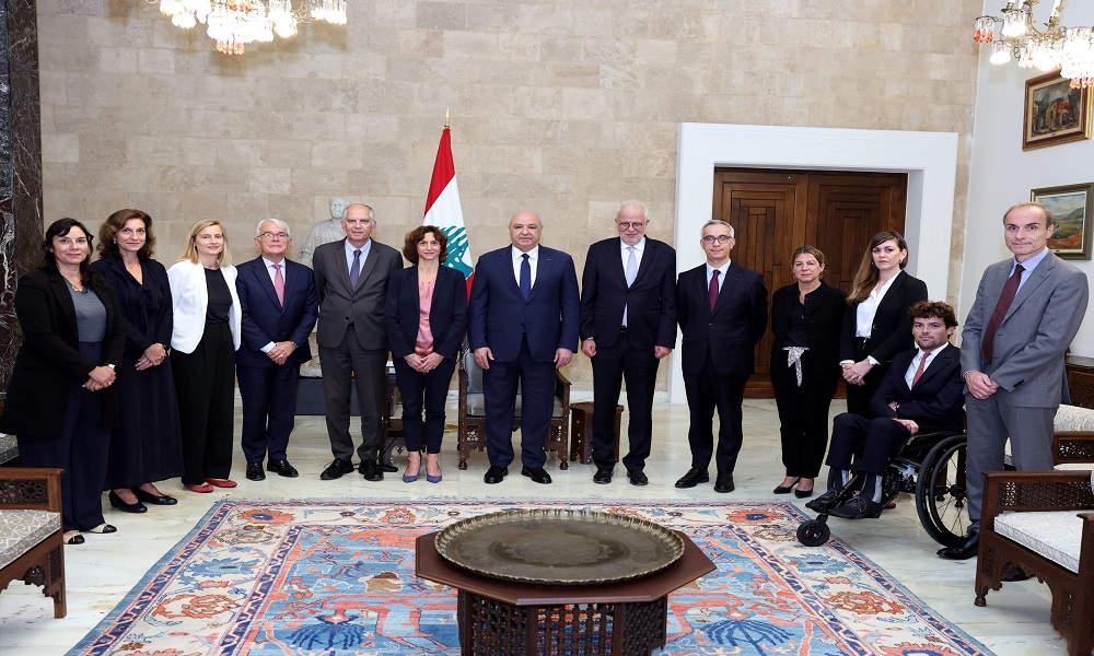 عون: معظم مشاكل لبنان كانت نتيجة غياب التدابير القضائية