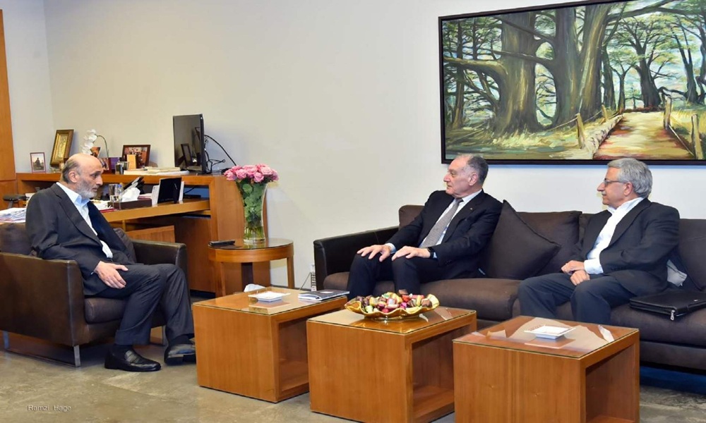 جعجع يلتقي غبريال.. نزع السلاح والإصلاح على الطاولة