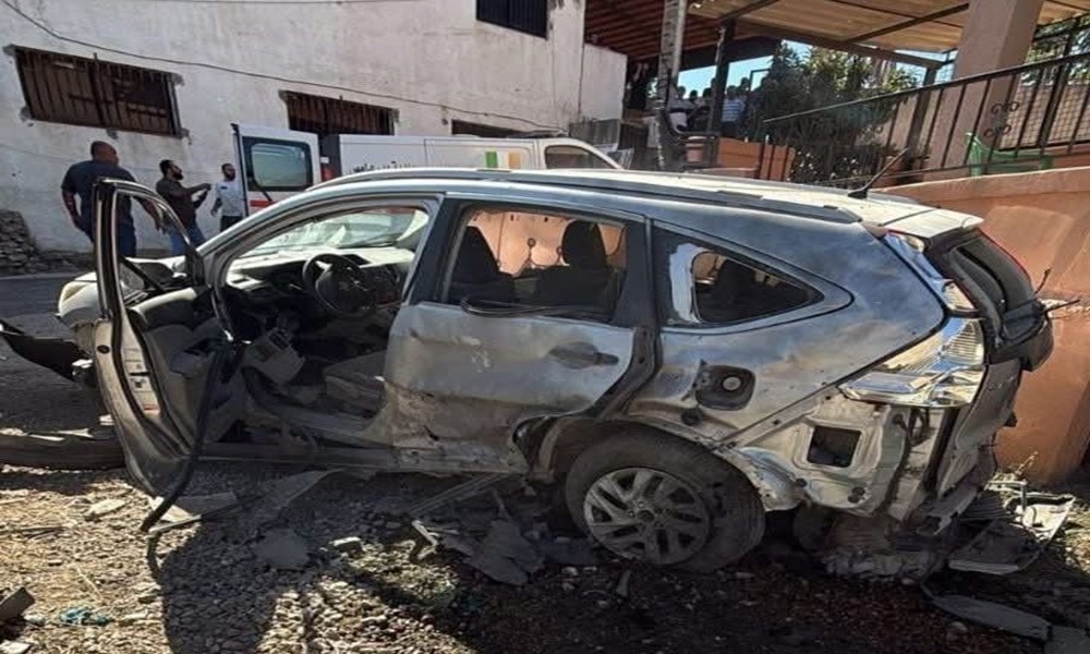 سقوط ضحية بغارة على سيارة في ديرعامص