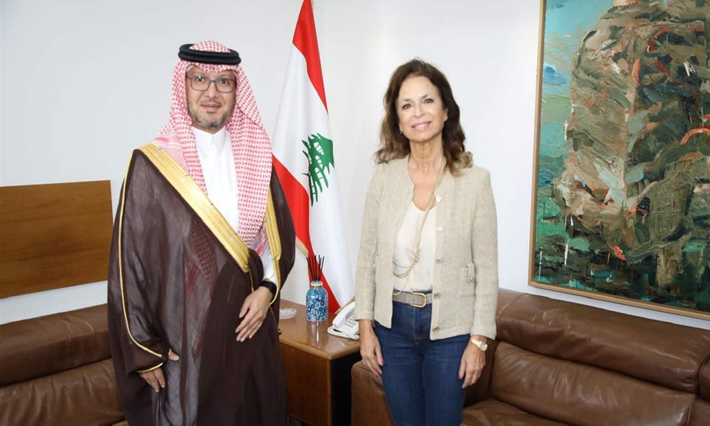 وزيرة السياحة بحثت مع السفير السعودي سبل تطوير التعاون السياحي 