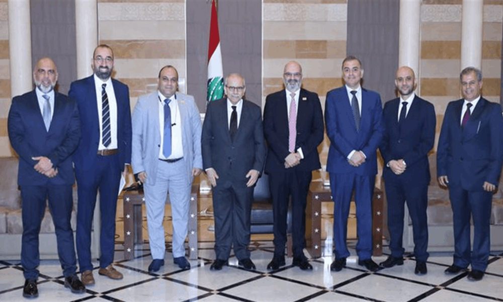 سلام استقبل وفد جمعية مديري المعلوماتية