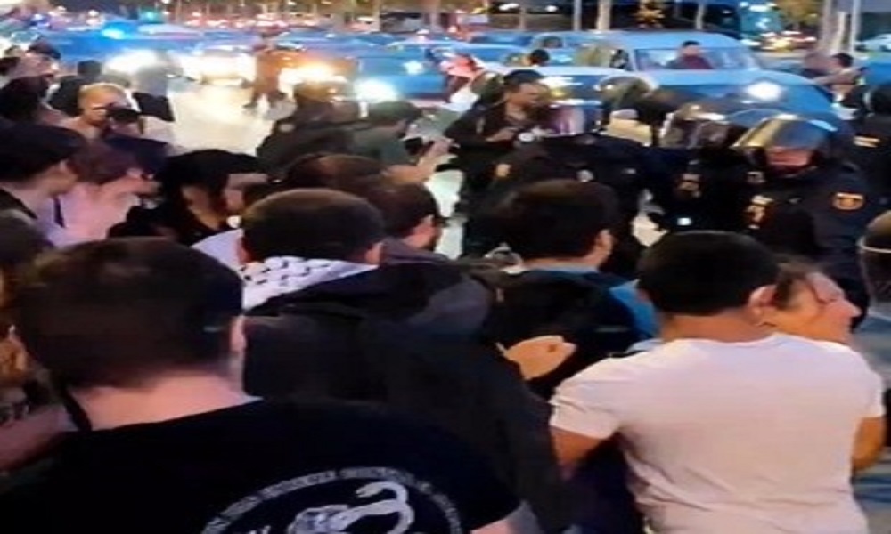 في إسبانيا.. احتجاجات ضد استضافة فريقي سلة إسرائيليين (فيديو)