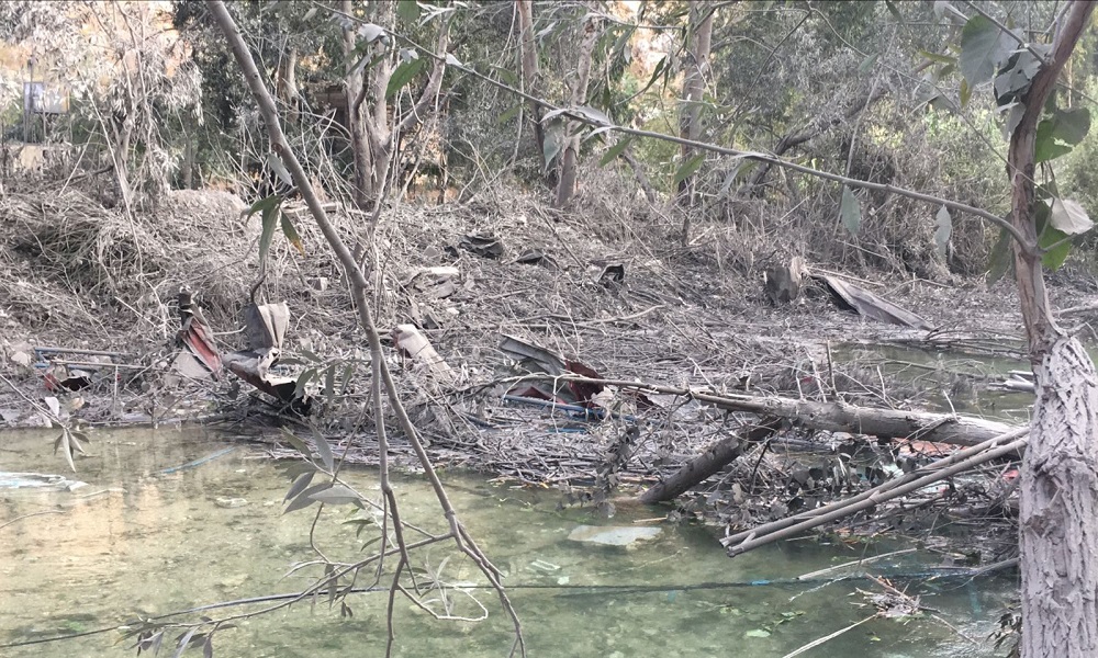 بعد غارات طيرفلسيه… أضرار جسيمة على ضفاف الليطاني (فيديو)