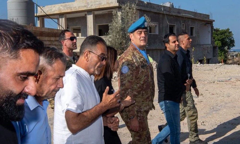 القائد العام لليونيفيل يجول في الناقورة