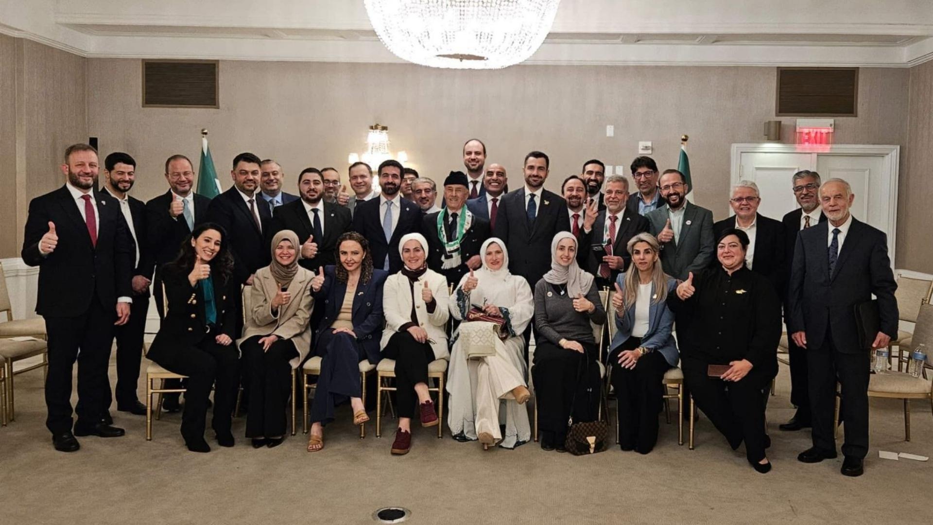 بالصّور: لقاء بين الشّرع والجالية السورية في واشنطن