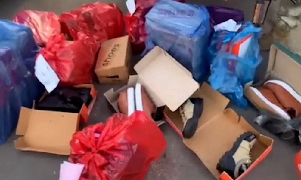 توقيف “بيك آب” محمّل بكمية من الأحذية المهربة