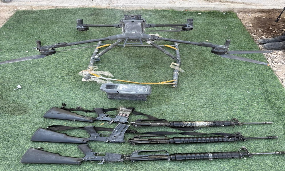 الجيش الإسرائيلي يحبط محاولة تهريب أسلحة على الحدود الغربية