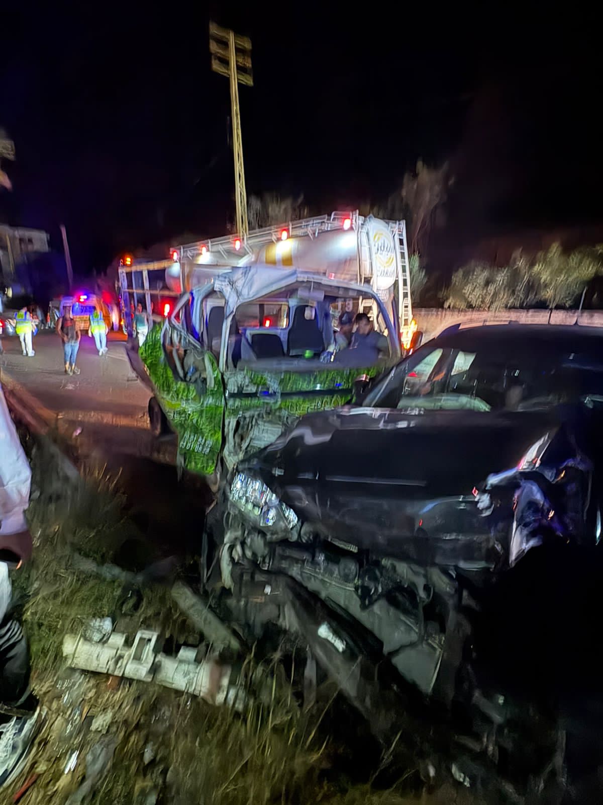 جرحى بحادث سير في المصليح (صورة)