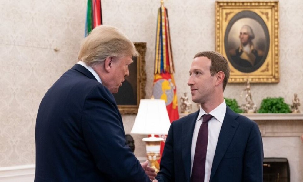 بسبب ترامب… زوكربيرغ يخسر 25 مليار دولار خلال ساعات