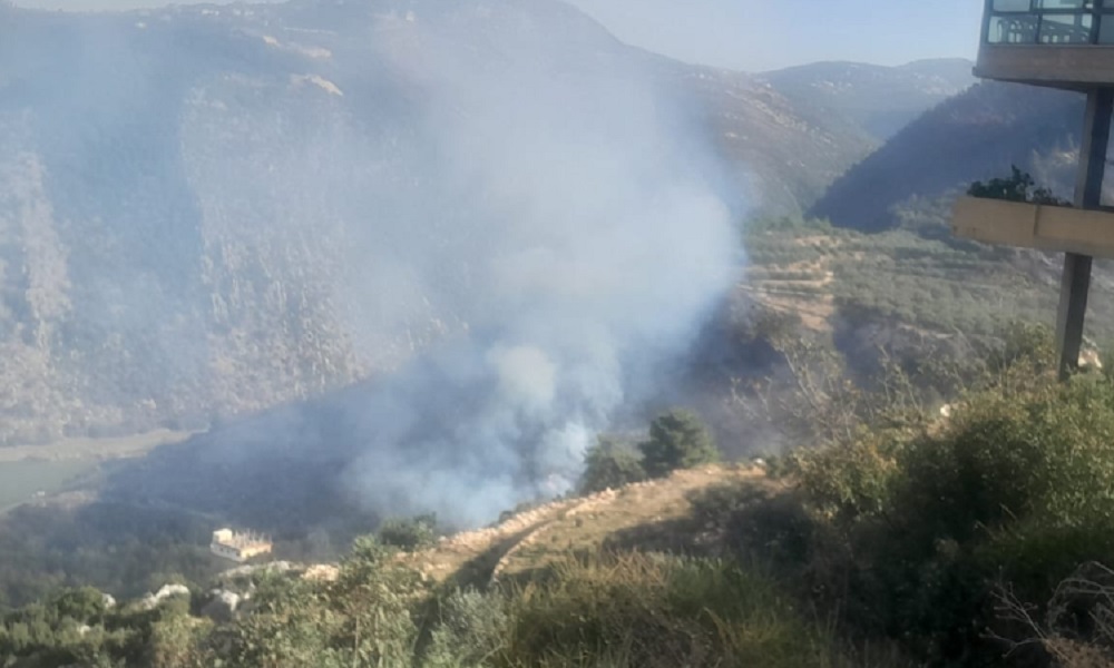 حريق في أحراج بطرماز – الضنية