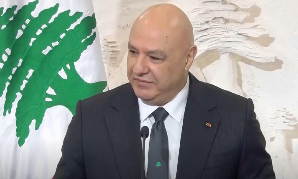 عون مرحّبًا بالبابا: لبنان رسالة حرية.. لن نرحل ولن نستسلم!