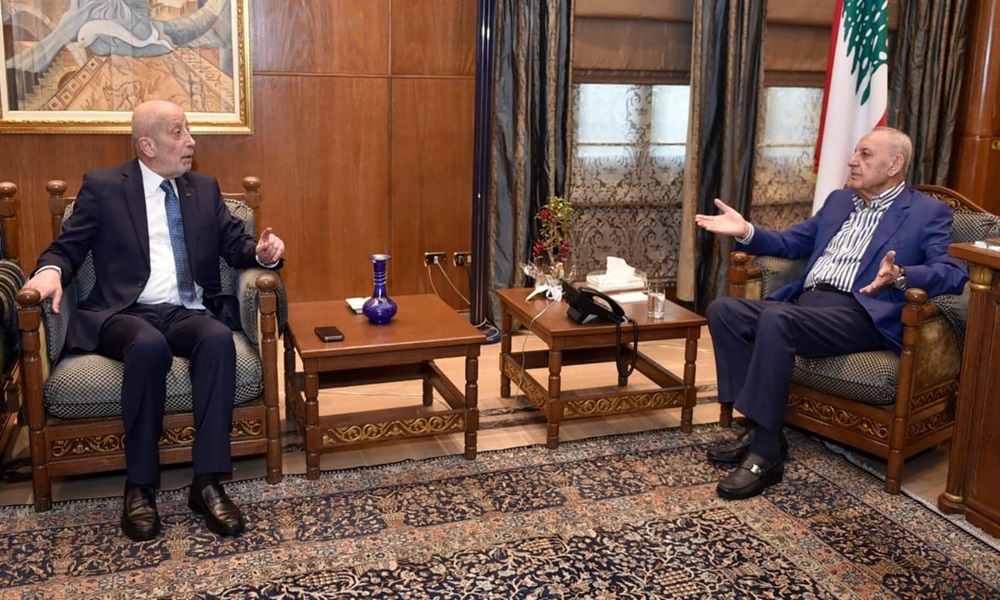 مستشار عون في عين التينة