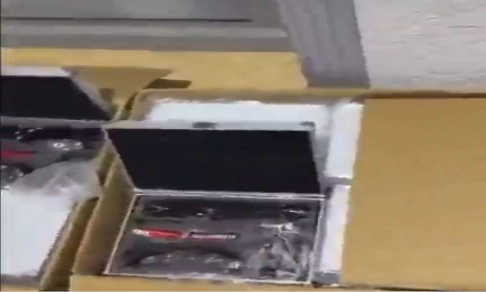 في صيدا… ضبط فان محمّل بأجهزة ليزر حارقة مهرّبة (فيديو)