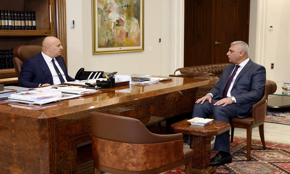 الأوضاع الأمنية بين عون وشقير 