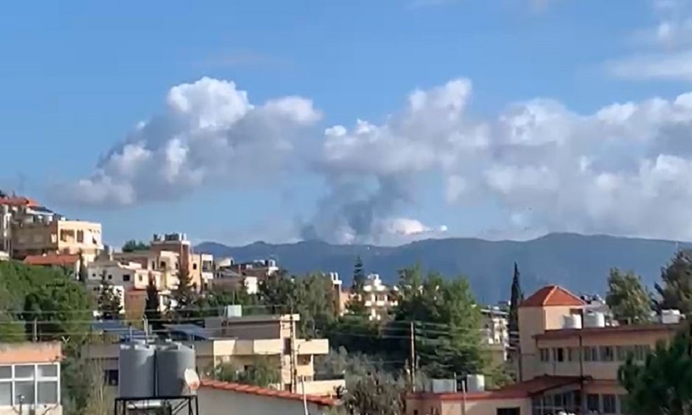 بالفيديو: غارات عنيفة تستهدف الجنوب