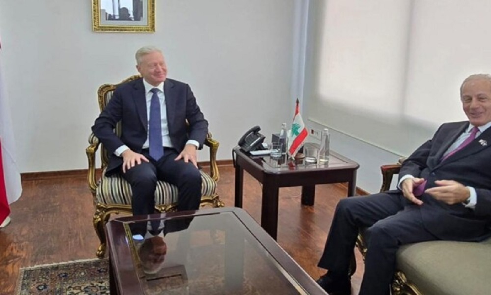 التطورات في لبنان بين رجّي والسفير الأميركي