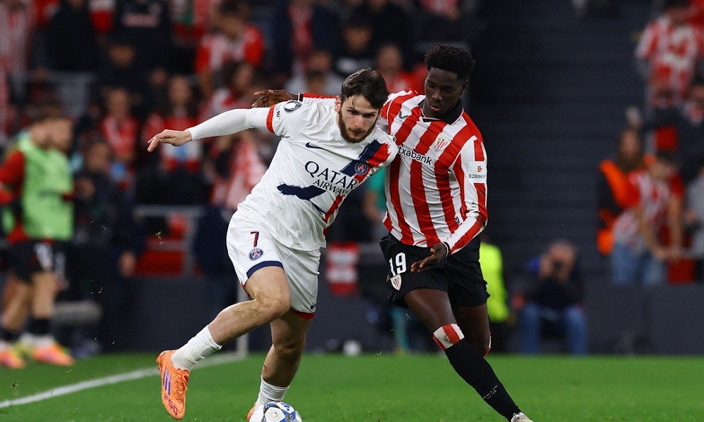 التعادل يحسم مباراة سان جيرمان وأتليتيك بيلباو