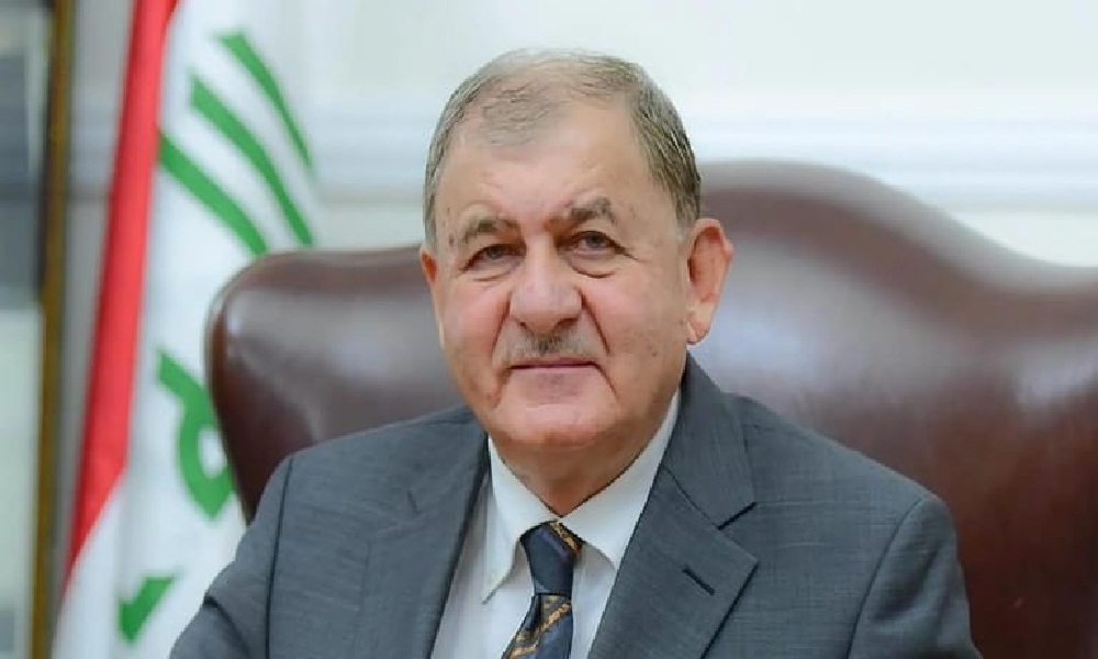 الرئيس العراقي: حلّ فلسطين شرط للاستقرار