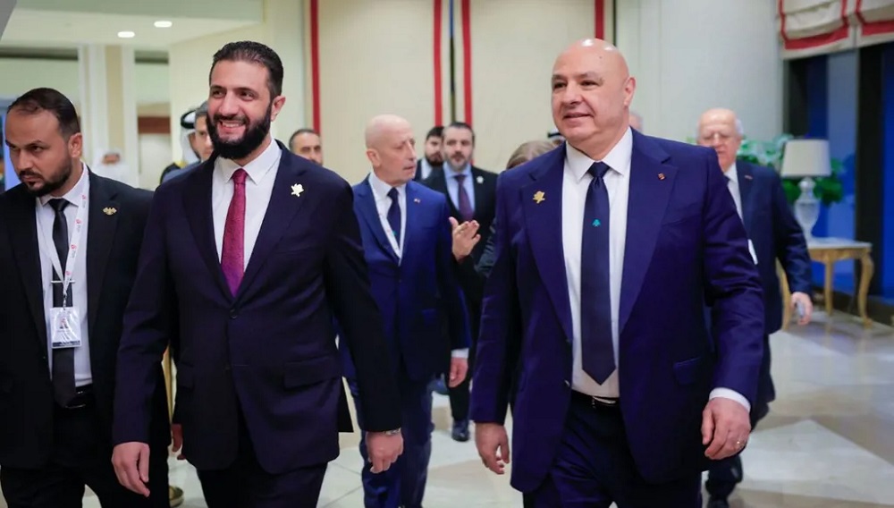 عون يهنّئ الشرع: لمواصلة قيادة بلادكم إلى برّ الأمان