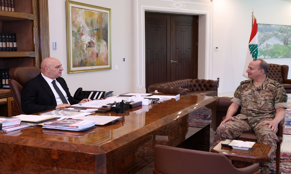 عون يطّلع على جولة البعثات الديبلوماسية جنوب الليطاني
