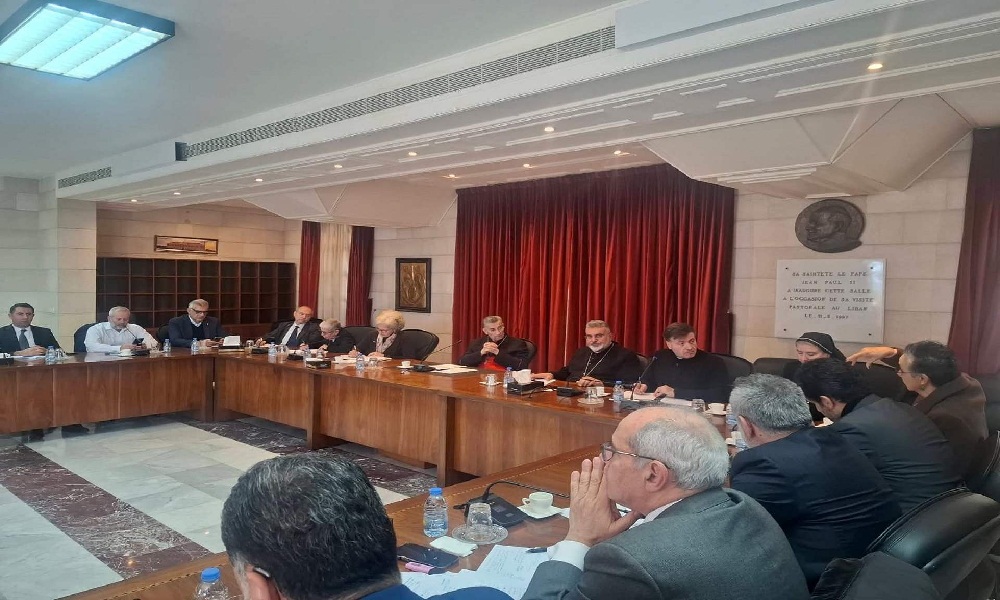 إجتماع تربوي في بكركي