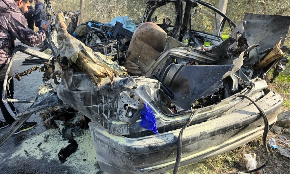 إليكم حصيلة استهداف السيارة على طريق القنيطرة