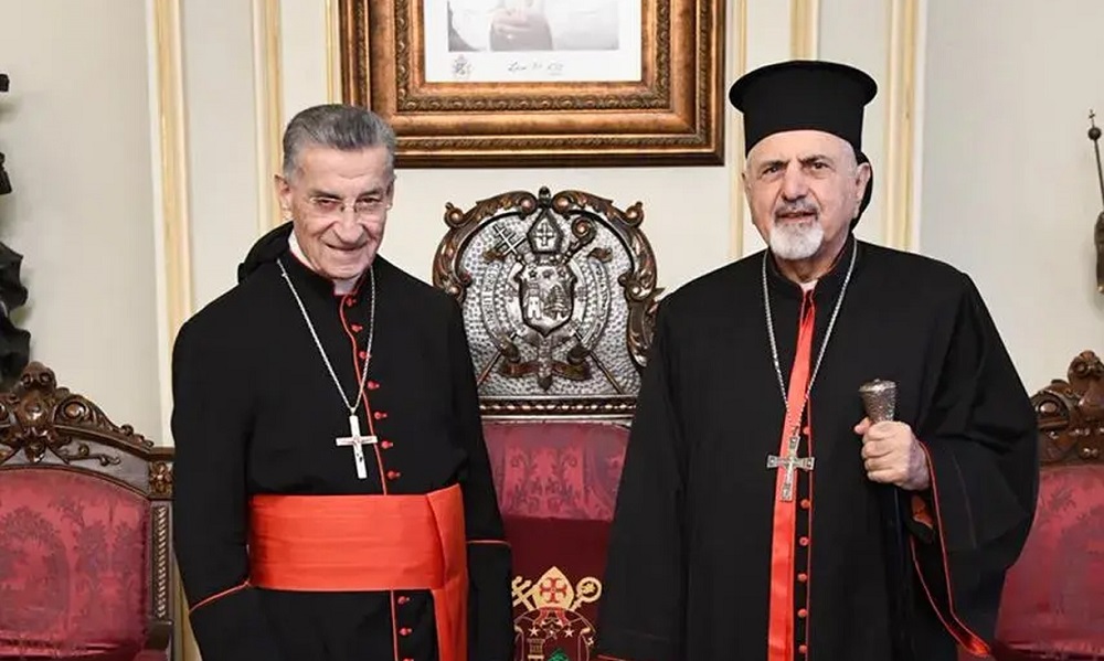الراعي يستقبل البطريرك يونان معايدًا