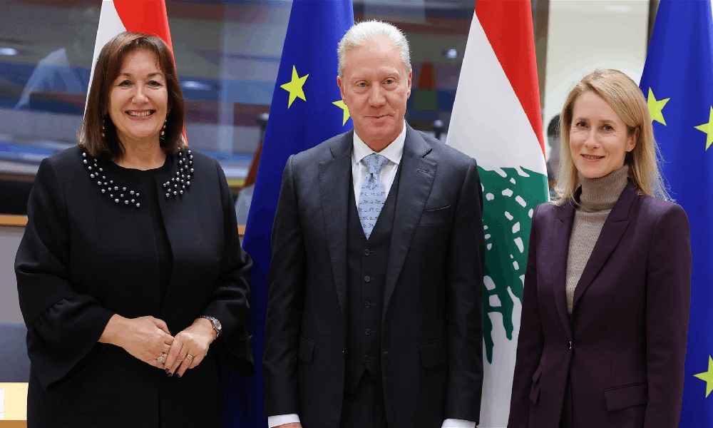 لقاءات لرجي في بروكسل: تأكيد الدعم للبنان فور تنفيذ الإصلاحات