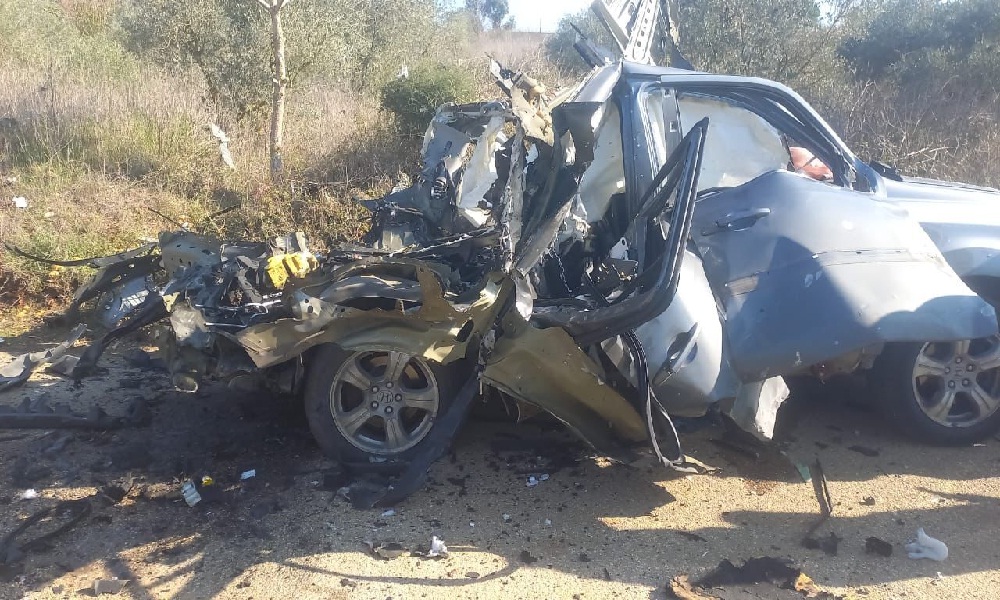 غارة إسرائيلية على سيارة في صفد البطيخ