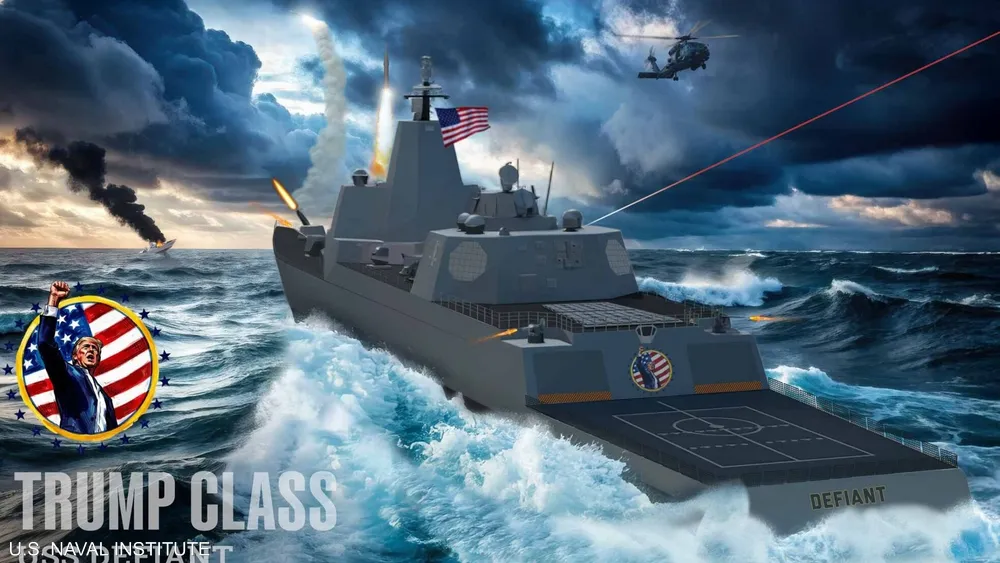 ماذا نعرف عن أكبر سفينة حربية أعلنها ترامب؟