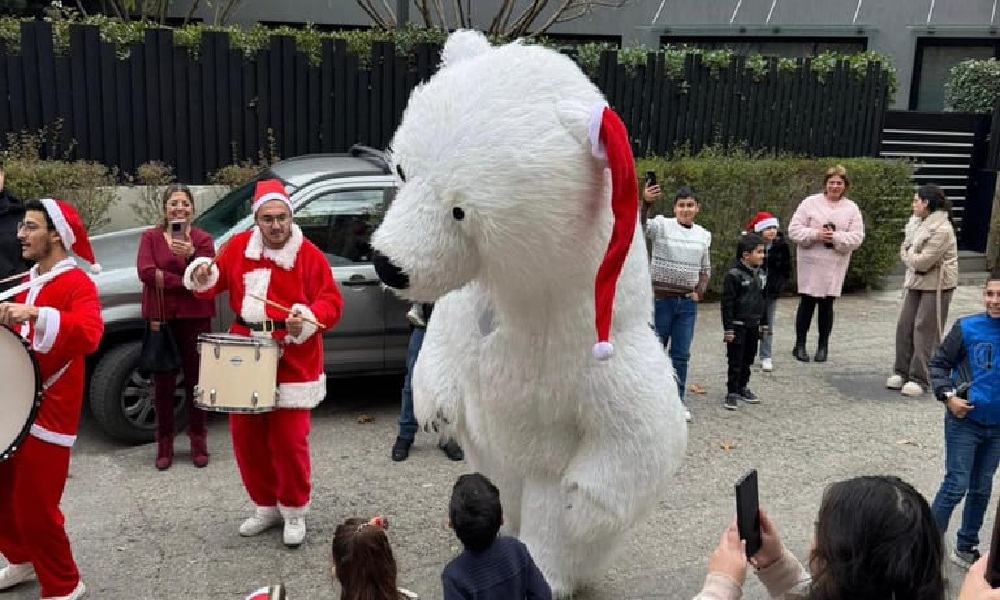 بلدة تنورين تحتفل بعيد الميلاد