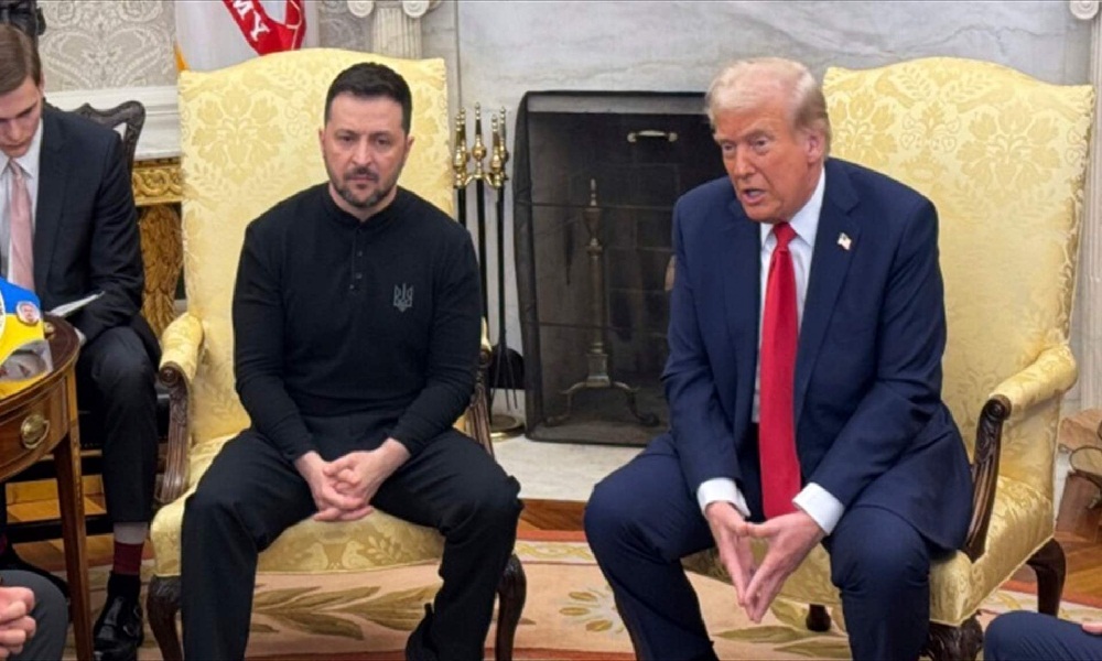 زيلينسكي وترامب يجتمعان في فلوريدا لبحث خطة السلام