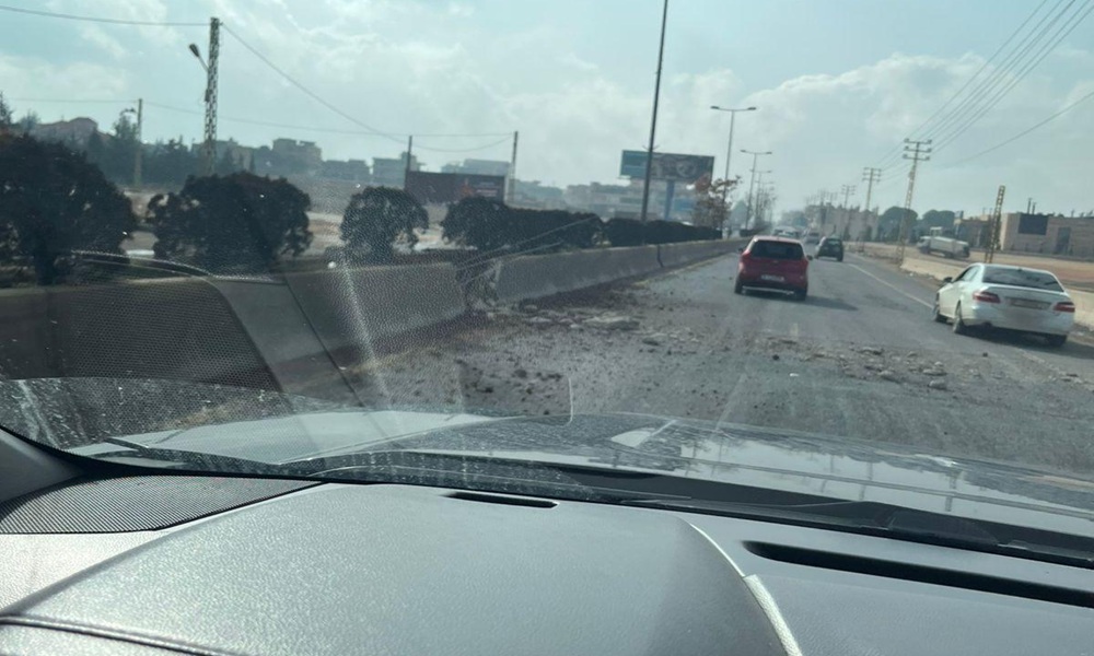 مسيرة تطارد وتستهدف سيارة في بعلبك