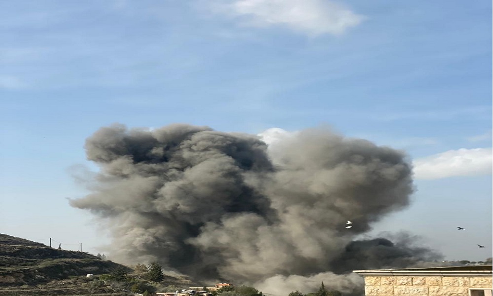 غارة إسرائيلية تستهدف كفردونين