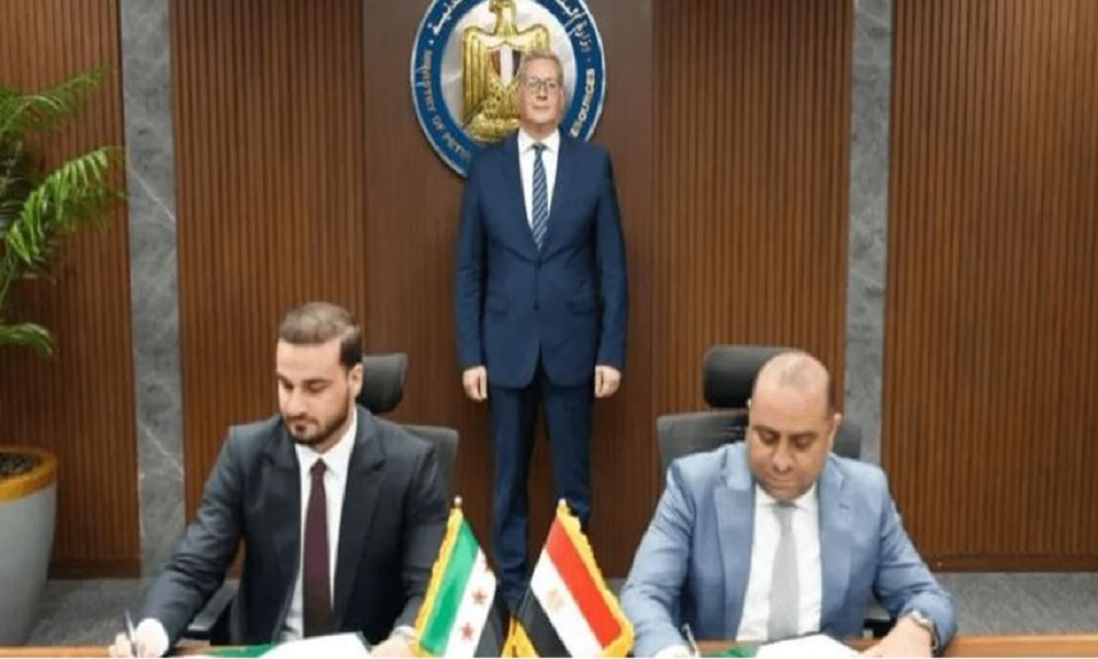 مصر توقع مذكرتي تفاهم مع سوريا في مجال الطاقة