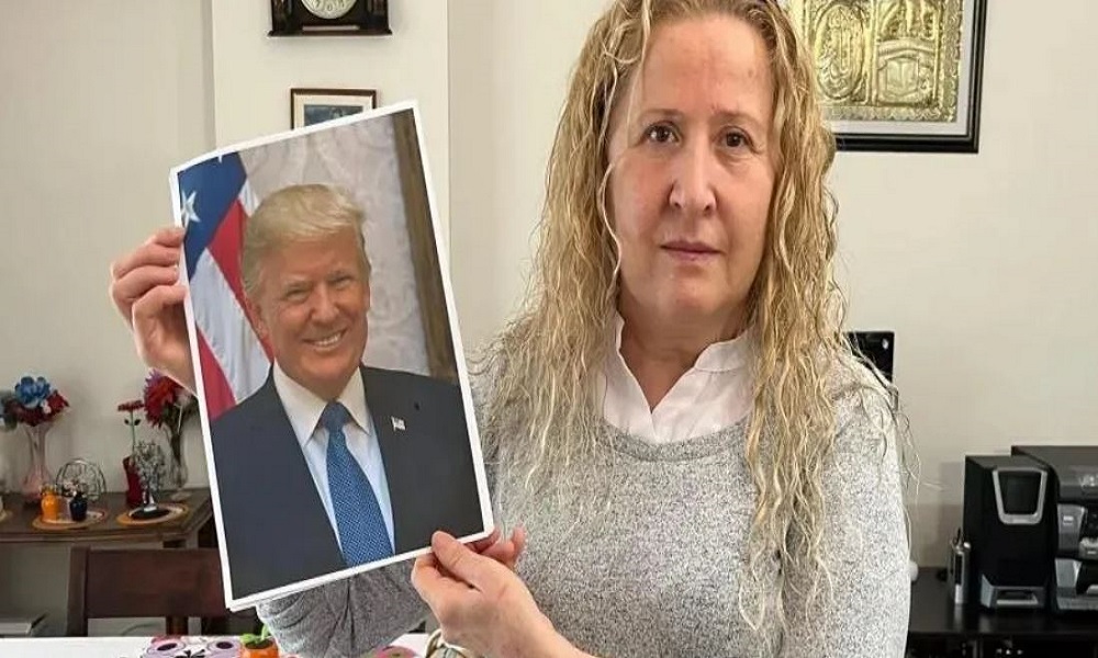 امرأة تركيا تزعم أن ترامب والدها!