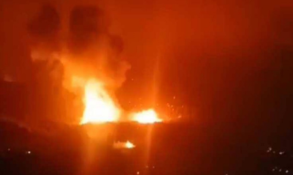 غارة إسرائيلية تستهدف وادي نهر العاصي