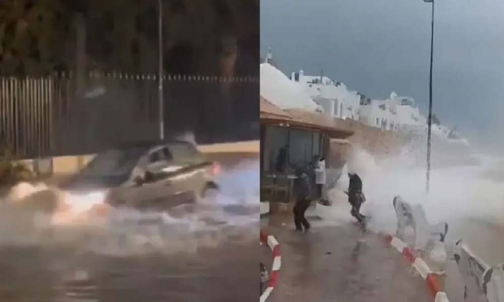 أمطار غزيرة تجتاح مدنا تونسية