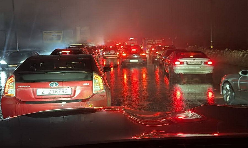 زحمة على طريق ضهر البيدر