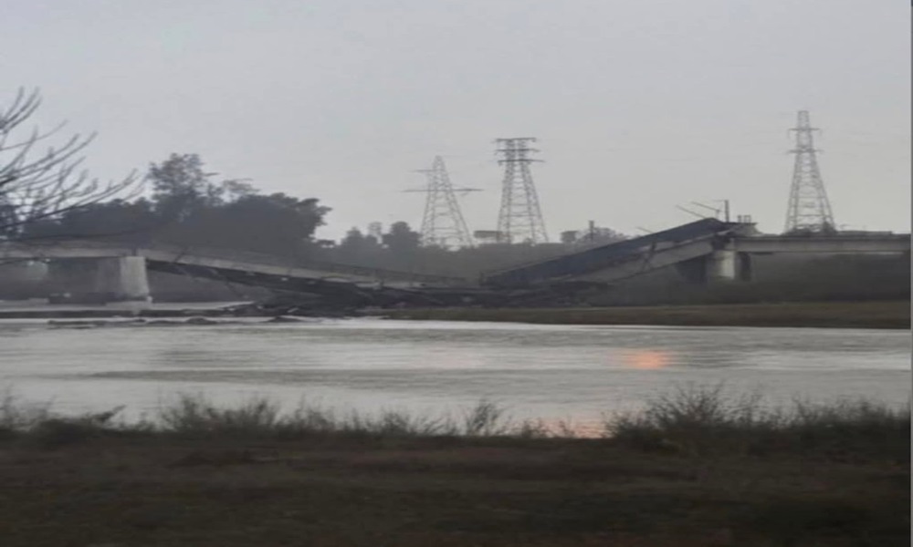 تفجير جسر الرقة الجديد