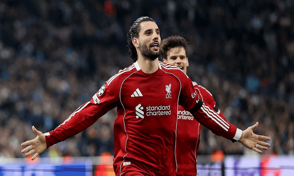 ليفربول يفوز على مارسيليا بثلاثية