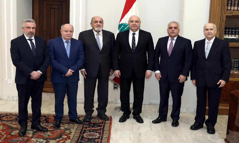 عون يؤكد دعم الصندوق الوطني للضمان الاجتماعي