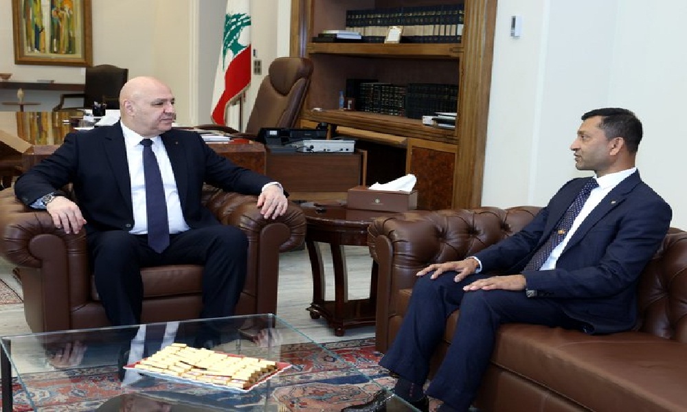 عون استقبل سفير بنغلادش في زيارة وداعية